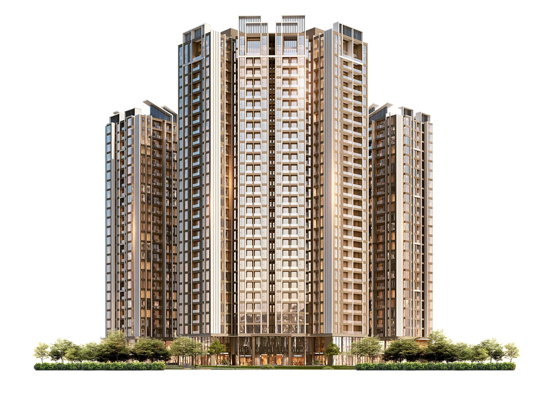 Phối cảnh các tòa tháp Greenera Southmark
